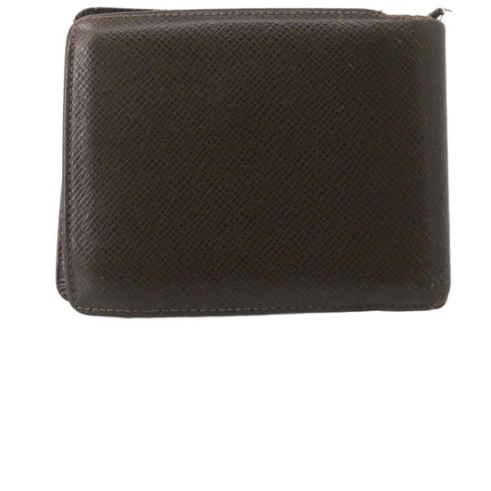 Authentic Men’s Louis Vuitton Taiga Brown Bi-Fold Wallet - Picture 7 of 12